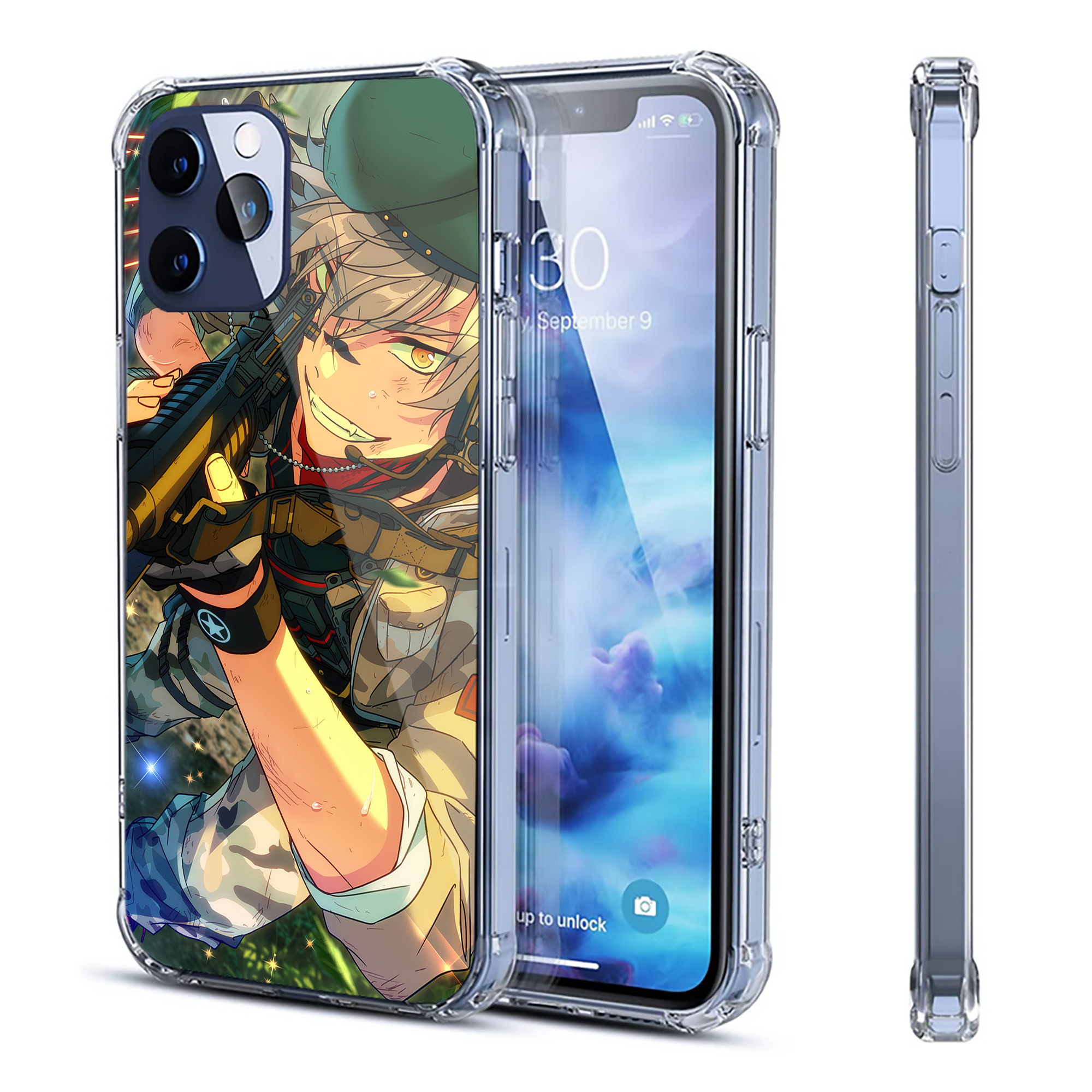 （画像用） あんさんぶるスターズ! Ensemble Stars 【iPhone 12シリーズ対応】透明スマホケース（クリアソフトケース）